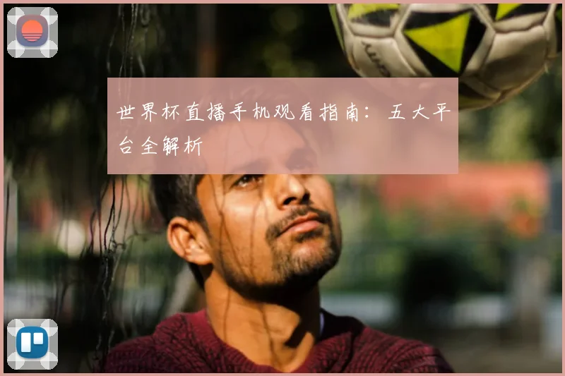 世界杯直播手机观看指南：五大平台全解析